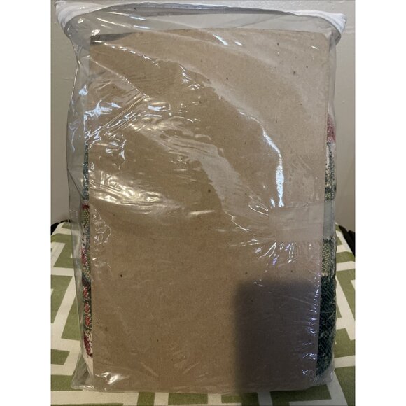 Vtg Dept 56 Goodwin Weavers North Pole Series Triple Woven Cotton Throw Blanket - Picture 5 of 5